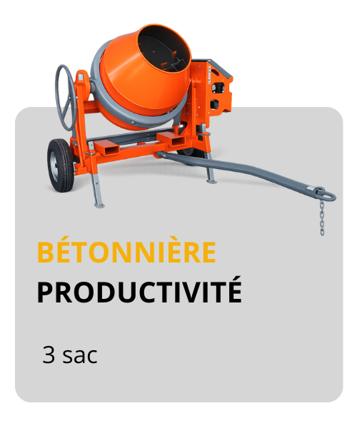 Bétonnière 3 sac
